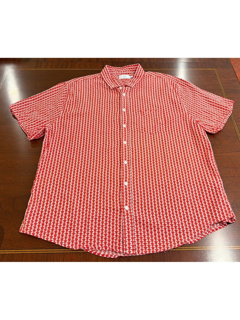 Onia Flame Paper Folds Jack Liberty Shirt,